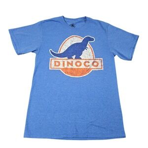 Disney Pixar Dinoco Tshirt‎ Small Toy Story Cars Blue Movie Animated Merchandise
